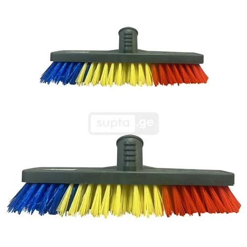 Plastic hard brush without handle